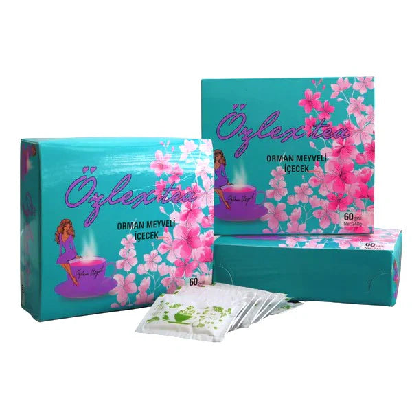 Ozlex Tea UK slimming tea with forest fruit blend Free Shipping