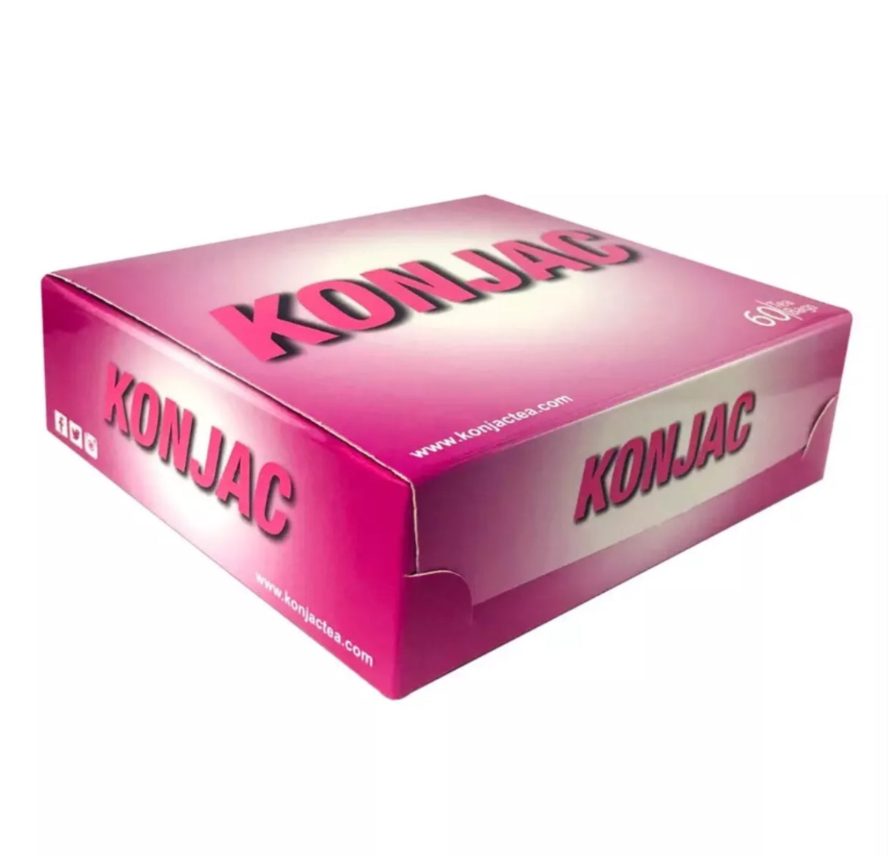 Konjac Glucomannan Tea – 60 Sachets | Natural Weight Management